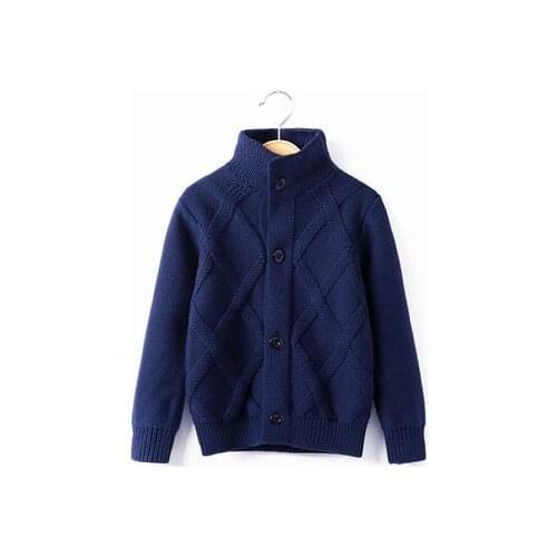 Children Clothes Autumn Winter Kids Knitted Sweaters For Boys Cardigan Baby Jacket School Tops Coat Girls Outfit