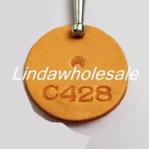 Japanese Craft Printing Tools C428,Leaf decoration leather tools