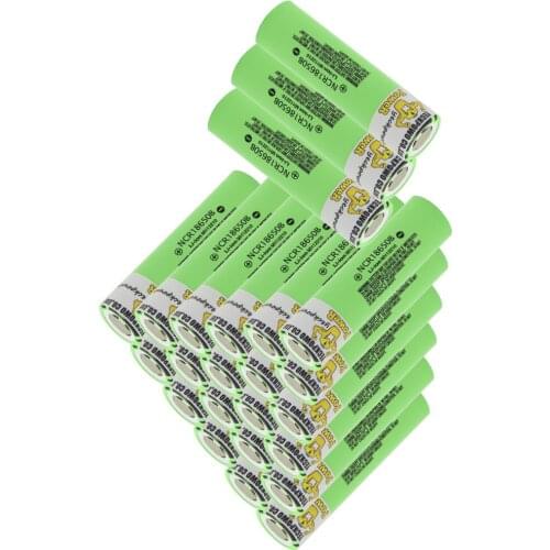 YECKPOWO ncr18650b battery li-ion batteries ion lithium akkumulator 3400mah 3.7V rechargeable akkus / 18650 charger USB 4 SLOT