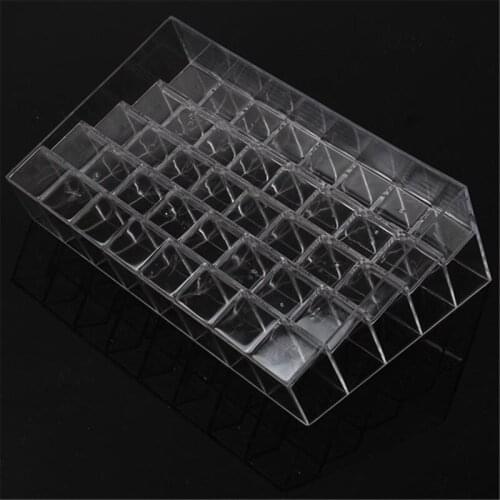 40 Grid Lipstick Holder Makeup Storage Box Cosmetic Box Lipstick Jewelry Box Case Display Stand Make Up Organizer