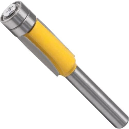 6mm Shank Flush Trim Router Bits Wood Cutting Cutter Rolling Endmill Woodworking