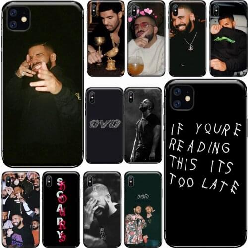 Jamular Drake famous Rapper Phone Case for iPhone 11 12 pro XS MAX 8 7 6 6S Plus X 5S SE 2020 XR Luxury brand shell funda coque