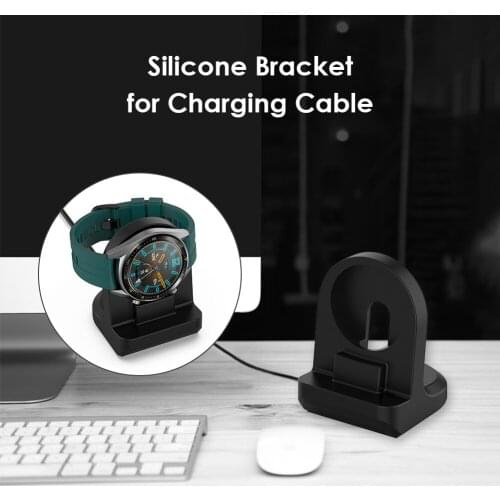 Smart Watch Charging Holder Stand for Honor Watch GS Pro Silicone Bracket Dock Charging Smart Watch Bracket Holder
