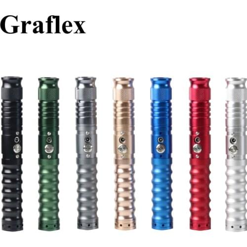 Greflex Force FX Heavy Dueling Light Saber Sword 9 Sounds Metal Hilt Quick Charge Sensitive Smooth Swing Neopixel Lightsaber