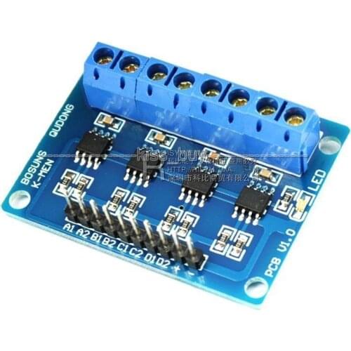 HG7881 H-bridge 4 Channel DC Stepper Motor Driver Controller Board for