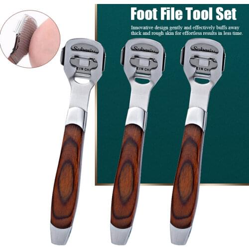 Foot Heel Care Tool Dead Skin Callus Remover Scraper Foot Cuticle File Set Pedicure tool Professional Feet Care Manicure Kit