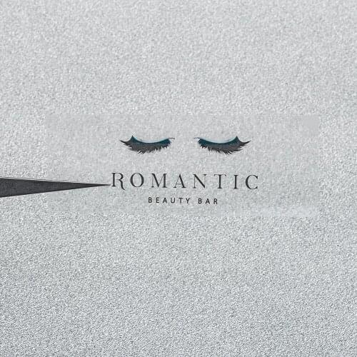 JM3-48pcs 80x30mm Transparent Clear Cosmetics Make Up Lip Gloss Eyelash Container Self Adhesive Label Printing Wedding Sticker