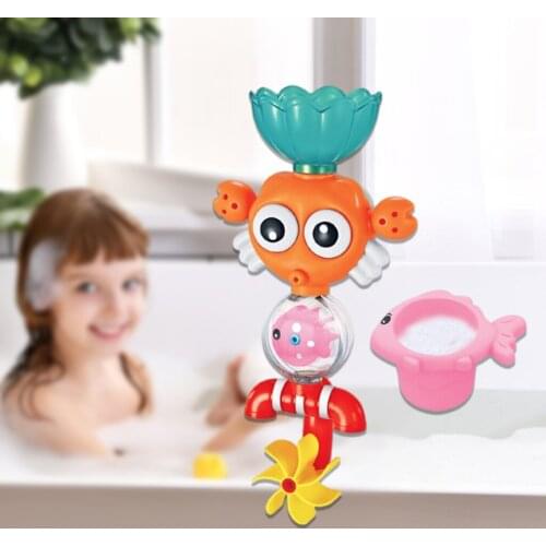 Wall Suction Baby Bath Toy Spray Water Water Play Preschool Kids Bathroom Water Toys for 3 Years Old Toddlers Bath Wall Toy