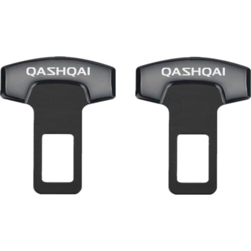 For NISSAN QASHQAI J10 J11 2011 2008 2018 2019 Accessories Safety Belt Buckles Car Safty Belt Alarm Canceler Stopper 2pcs