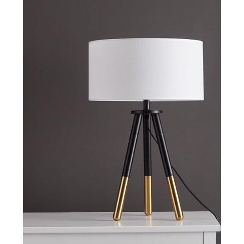 Modern Tripod Table Lamps for Living Room Bedroom Lamp Nordic Desk Light Fixtures Led Stand Lights Home Decor Standing Lighting