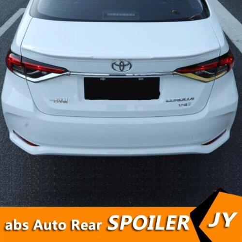 For Toyota Corolla Spoiler 2019-2021 Corolla RG-K Spoiler ABS plastic Material Car Rear Wing Color Rear Spoiler
