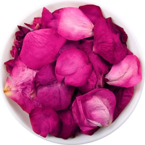 500g Natural Fragrance Dried Rose Petals Wedding Decoration Biodegradable Rose Petal Bathered Bath Baths Beauty Petals