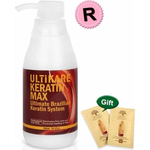Ultikare For Strong Damaged Hair Newest 300ml 12% Formaldehyde Brazilian Chocolate Keratin Straight Treatment Hair Care