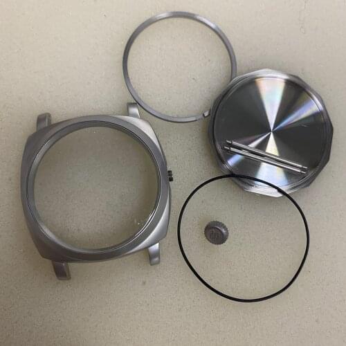 Replacement Part 47mm 316L Stainless Steel Watch Case PVD for ETA 6497 6498 Movement