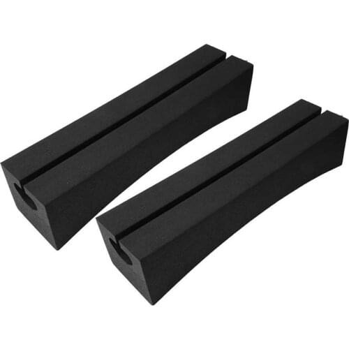 1 Pair Portable EVA Soft Oval Car Roof Racks Bars for Surfboard Kayak Stand-up Paddle Board car top sink chuck clip cover