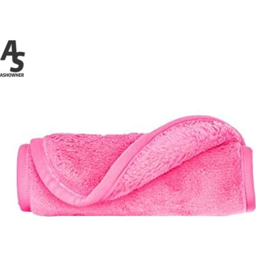 1pcs Reusable Makeup Remover Facial Makeup Remover Cloth Towel Pads Face Cleanser Cleansing Wipes Skin Care Make Up Beauty Tools