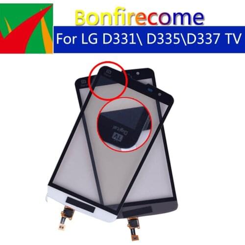 10Pcs\lot Touchscreen For LG L Bello D331 D335 D337 Touch Screen Digitizer LCD Display Front Glass Panel Sensor Replacement
