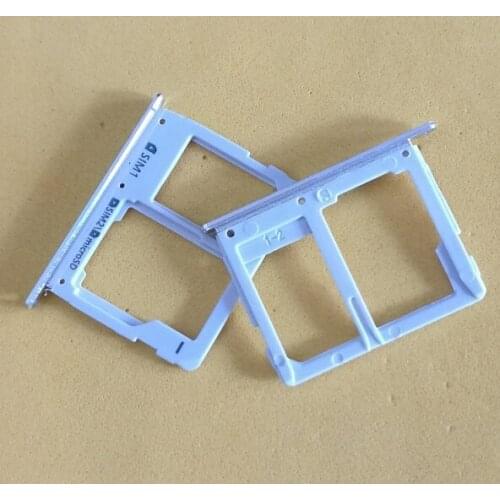 100pcs/lot New SIM Card Holder for Samsung Galaxy A3 A5 A7 2016 Dual SIM Micro SD Card Tray Slot A310 A510 A710 Replacement