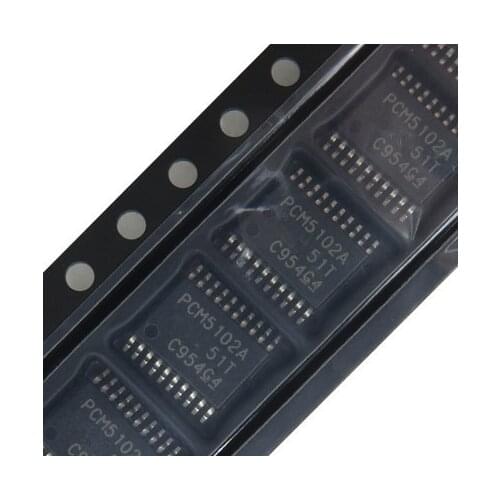 5PCS/lot PCM5102A PCM5102APWR TSSOP20 Digital to analog converter New original