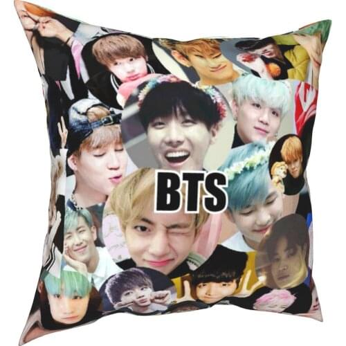 Bian Boxian stitching 3D printing pillow case printed pillow linen home decoration sofa decoration pillow case