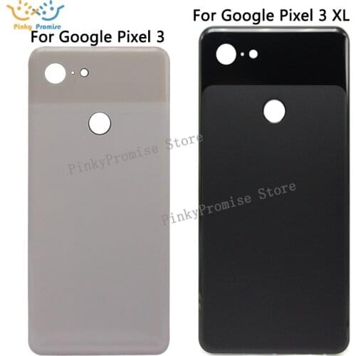 For HTC Google Pixel 3 GLASS Back Battery Cover Case Housing For Google Pixel 3 XL Rear Door Housing