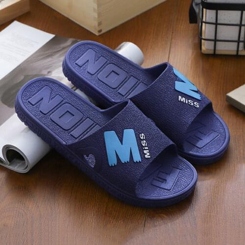 Home Slippers Mens Summer Non-slip Comfortable Light Outdoor Leisure Couples Slippers Fashion Korean Trend Mens Slippers