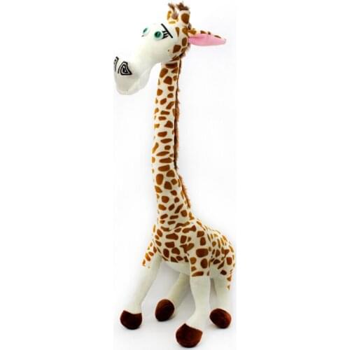 Simulation Giraffe Plush Toys Soft Stuffed Cotton Animal Standing Artificial Cute Toy Stuffing Giraffe Kids Playmates Gifts