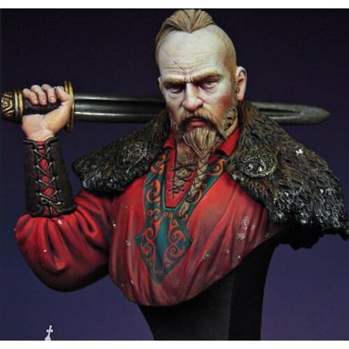 1/12 Resin Model Bust GK Rurik, Prince of Holmgaard Historical figures Unassembled and unpainted kit