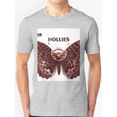 The Hollies T Shirt Cotton Men Diy Print Cool Tee The Hollies The Zombies Nash Crosby Stills Young The Monkees The Turtles