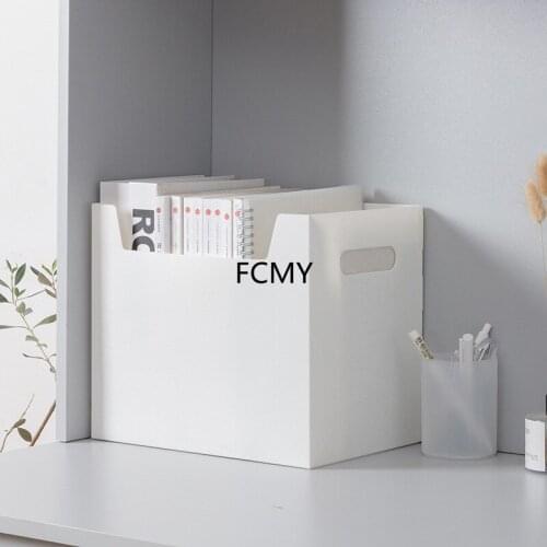 2021 Office Organizer Portable PP Books File Box Paper Holders Office Documents Desktop Organizer Kit Storage Boxes Stationery