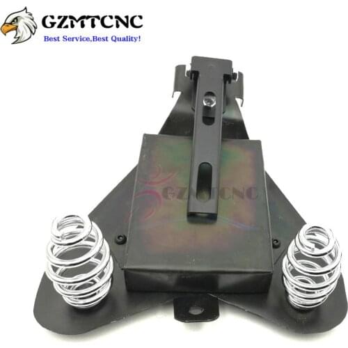 Front Driver Seat Baseplate Support Mount Bracket Springs for Harley Sportster XL 1200 883 Iron Bobber Chopper Custom 2004-2015