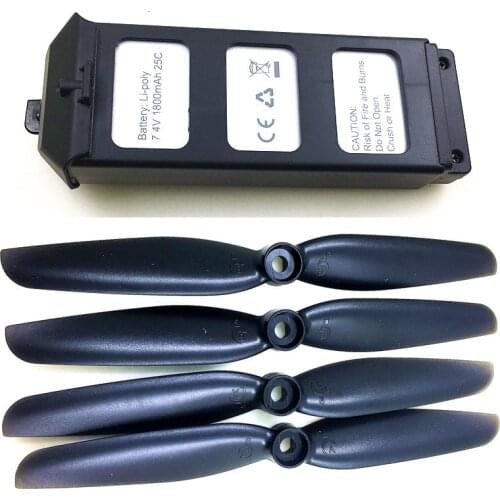 Propellers And Li-po Battery For MJX B5W Or JJPRO X5 RC Drone Quadcopter Spare Parts