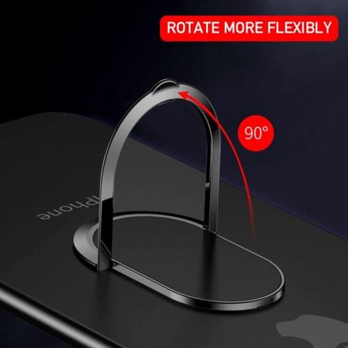 Universal Ultra Thin Finger Ring Holder For iphone huawei Holder Flexible Phone Stand No Magnetic Car Phone Holder Smartphone