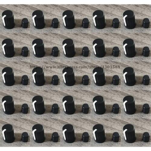 500pcs/lot black Color Rotary Control Knob fit For Pioneer XDJ-RX R1 RZ AERO DJM-T1 S9 DIY DJ