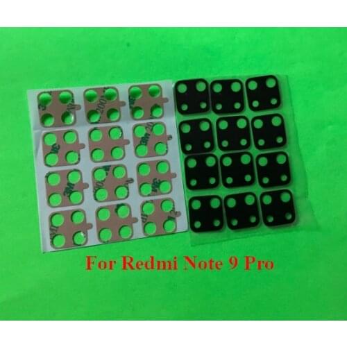 100pcs Rear Back Camera Glass Lens With Sticker For Xiaomi Redmi Note 5 6 7A 8A 5A Note 7 Note 8 Note 9 Pro S2 K20 K30 Pro