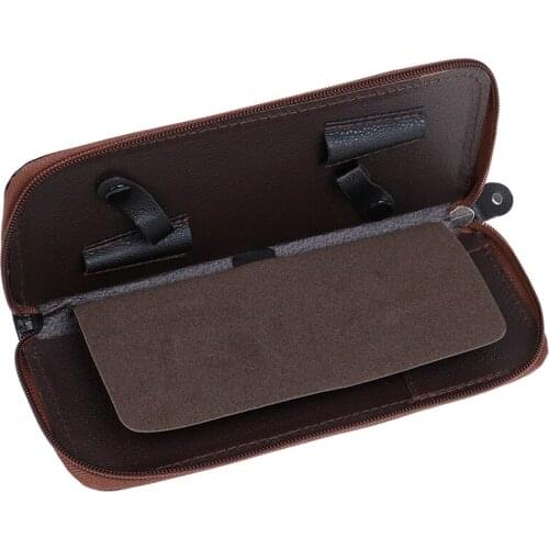1X Tool bag Professional Leather Case Hair Scissor Bag Barber Salon Holster Pouch Holder Salon Styling Tool Kit for Shear