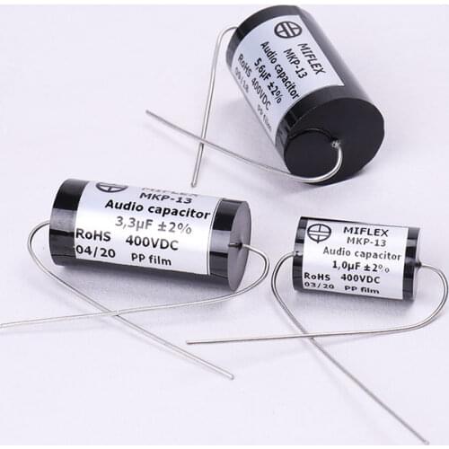 2pcs/lot Poland imports MIFLEX MKP-13 ±2% alloy zinc foil audio tube amplifier coupling divider fever capacitor free shipping