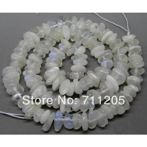 2x6-9mm Natural Moonstone Freeform Loose Beads 15",we provide mixed wholesale for all items