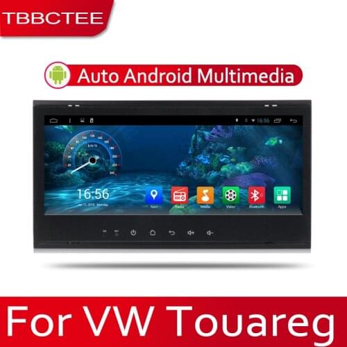 TBBCTEE Car Android System 1080P IPS LCD Screen For Volkswagen VW Touareg 2003-2010 Car Radio Player GPS Navigation BT WiFi AUX