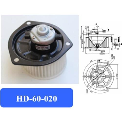 Automotive air conditioning blower motor / Electronic fan/motor / saga blower motor