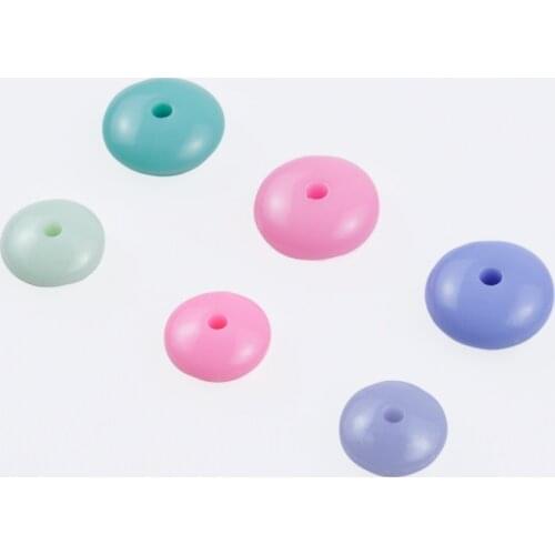 100/200/300Pcs/Lot Acrylic Beads 8/10mm Round Light Colors Loose Beads For DIY Necklace Bracelet Jewelry Accesories Wholesale