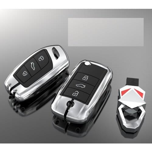 Car Zinc Alloy Key Case Key cover for MG MG6 ZS HS EV EZS EHS mg3 gs mg7 GT 2015 2016 2017 2018 2019 2020 Auto Accessories