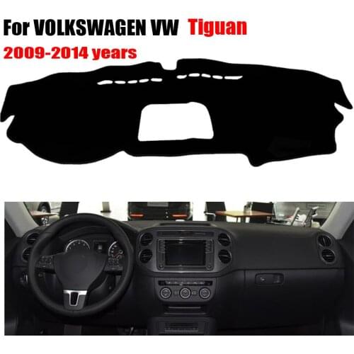 FUWAYDA Car dashboard cover For VOLKSWAGEN VW new Tiguan 2009-2014 left hand drive dashmat pad dash covers auto accessories