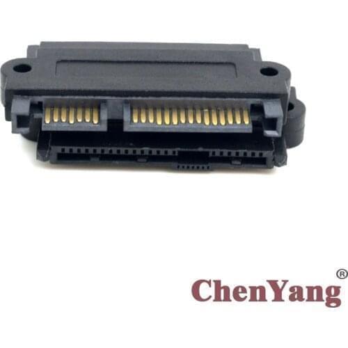 CY Chenyang 7 Pin + 15 Pin SATA to SFF-8482 SAS 22 Pin Hard Disk Drive Raid Adapter