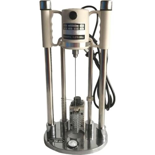 Level Meter Electric Drill Clothing Cutting Cloth Drilling Machine Fabric Punching Machine Cutting Bed point Drilling Machine