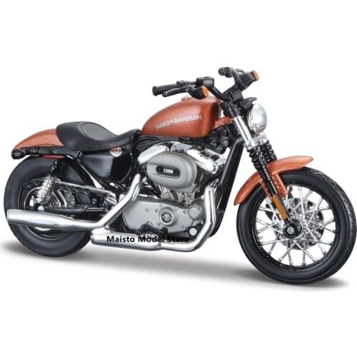 Maisto 1:18 scale HARLEY-DAVIDSON 2007 XL 1200N NIGHTSTER Alloy Die casting motorcycle Model collection gift toy