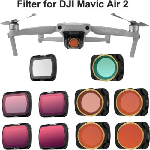 New Mavic Air 2 Camera Lens Filter for DJI Mavic Air 2 Drone Filter Set UV ND CPL 4/8/16/32 NDPL Accessories