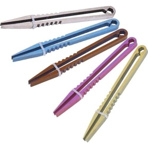 Outdoor Large Titanium Allpy Trail Tweezer Tick Removal EDC Tool Emergency Kit For Campig Hiking