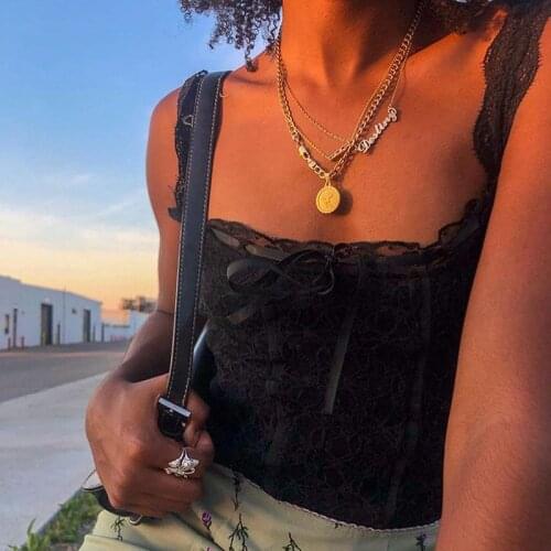 Sexy Retro Bow Lace Corset Top Fairy Core Aesthetic Backless Square Neck Crop Top Women Summer Tank Tops SHORT Tees crop top