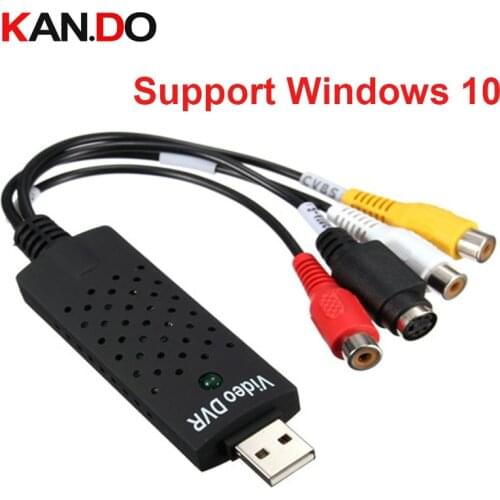 Support Windows 10 USB DVR Video capture usb video capture adapter for changing video to display on PC USB DVR card